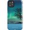 StockTrek Aurora Borealis over a lake in Norway iPhone Cases